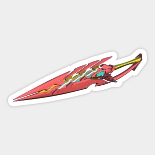 aegis sword Pyra Xenoblade Mythra Anime Sticker